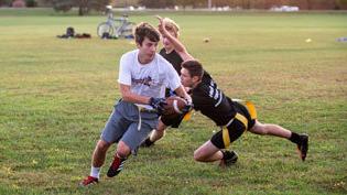 Intramural flag football